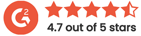 4.7 out of 5 stars rating