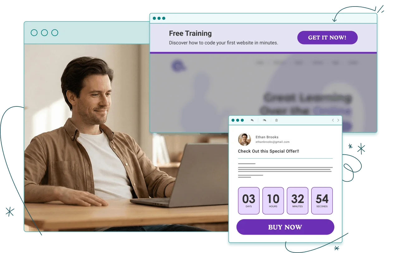 Deadline Funnel
Features
