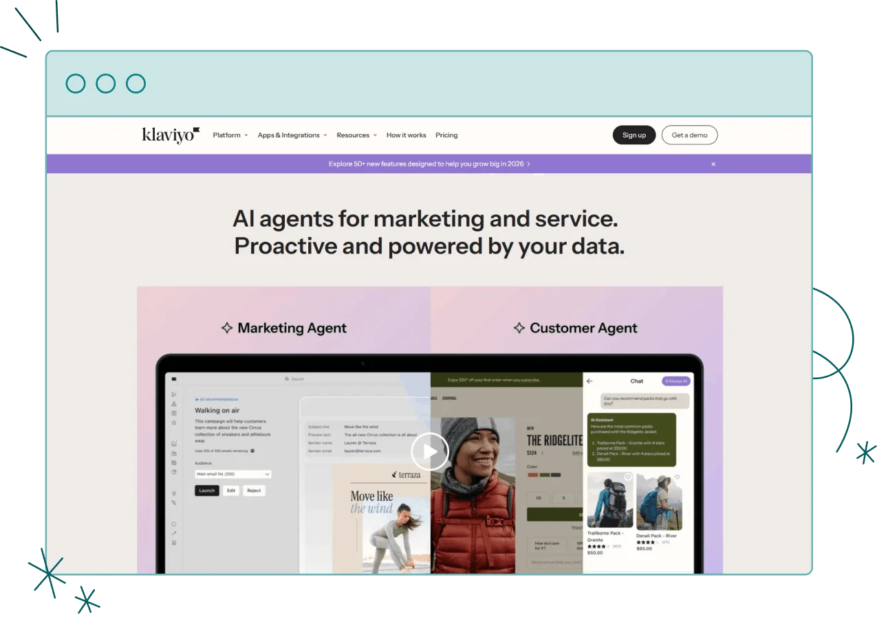 Klaviyo + Deadline <br>Funnel